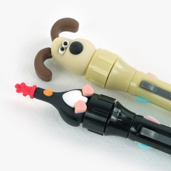 Wallace and Gromit Figure 4-Color Rotating Pen (1set of 20) 