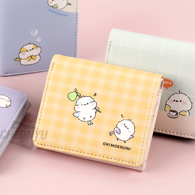 Long-tailed tit Bobusang Compact Storage Wallet, Random