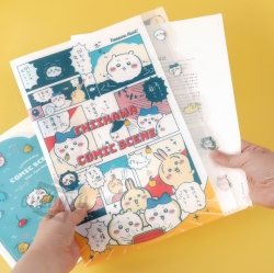 Chiikawa Die-cut Clear File Set (5-Pack)