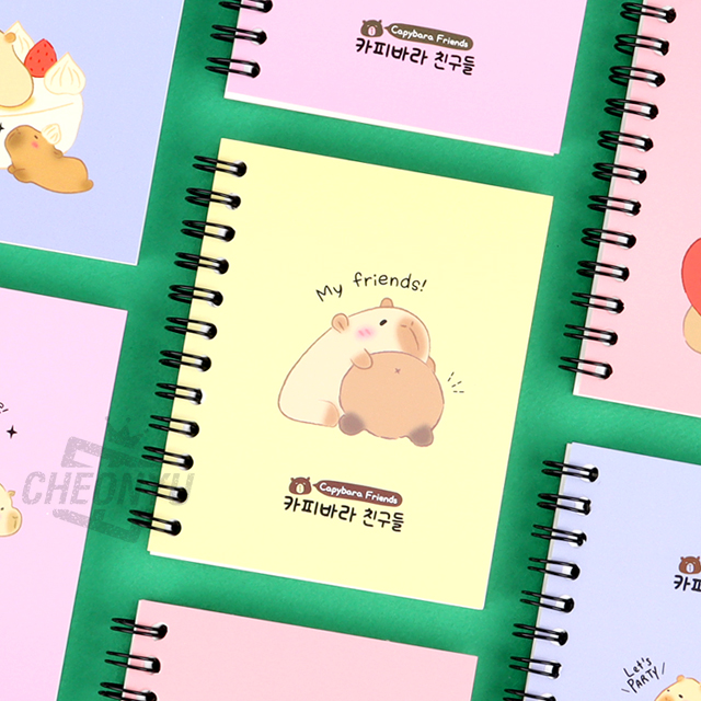 Capybara Spring Notebook, Random