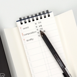 Upper String Mini Word Notebook,