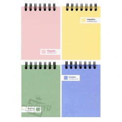 Simple Comport top Spring Notebook,Random