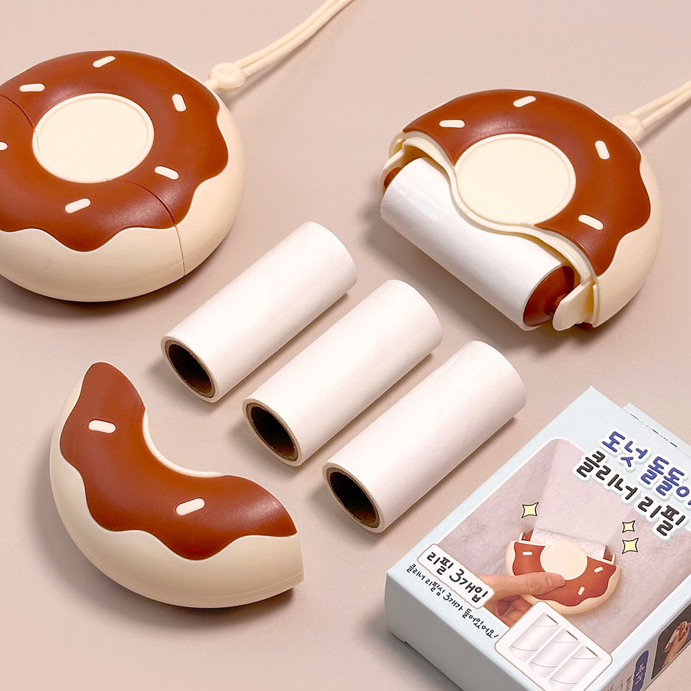 Donut Roll Cleaner Refill 3-Pack