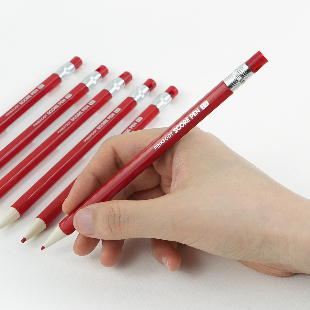 Knock-Type Red Grading Pen  (1set of 16) 