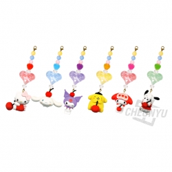 Sanrio Cherry Bomb Heart Cup Figure Keyring (Random)