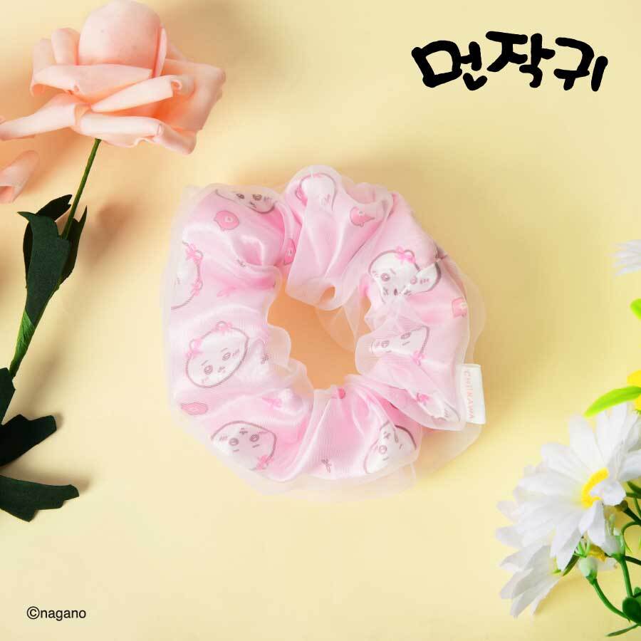 CHIIKAWA mesh Scrunchie - Chiikawa