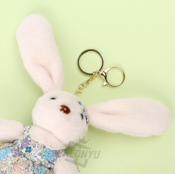 Onepiece Rabbit Plush Keyring, Random 