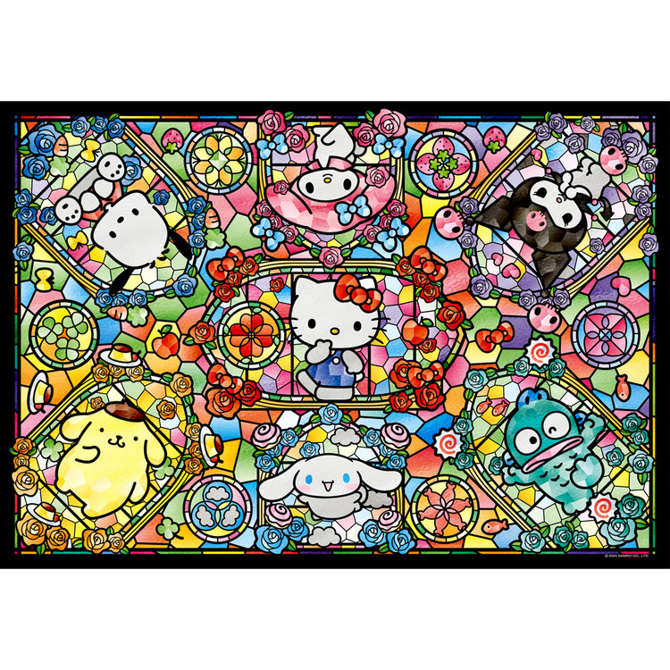 Sanrio Glass Art – Let’s Puzzle 1000pcs
