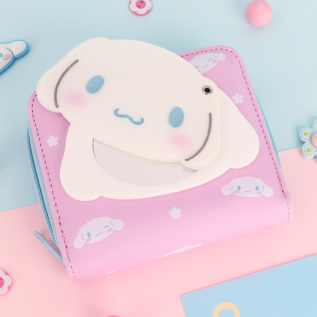 Cinnamoroll Cute Mirror Wallet