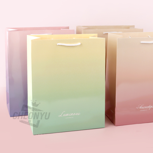 Gradation Shopping Bag Simple, 20ea