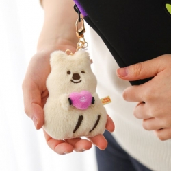 Kiki Quokka  loving you heart key ring