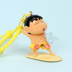 Crayon Water Figure Keyring, Random