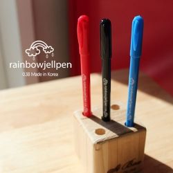 Rainbow jellpen 3set (Black Blue Red)