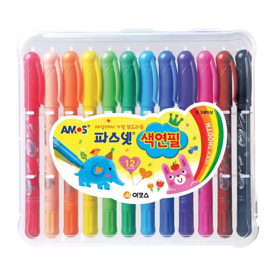 Silky Colored Pencils, 12 Colors 