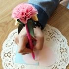 Carnation Ball Pencil for parents day