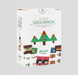 Mini Sticker Pack-01 Drinky (Drinky)