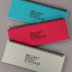 Brilliant weekly scheduler