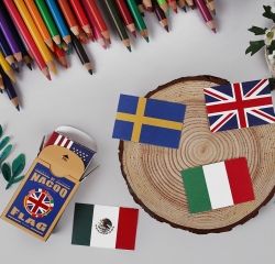 Label Sticker Pack-20 Flag