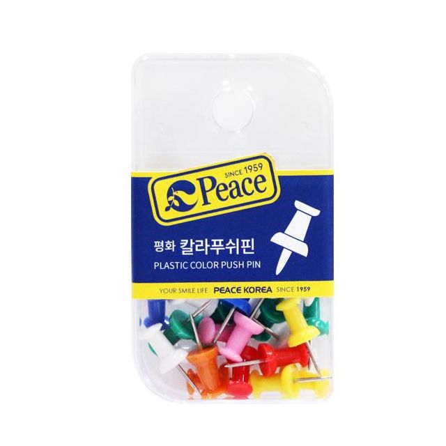 평화 칼라푸쉬핀 no.12