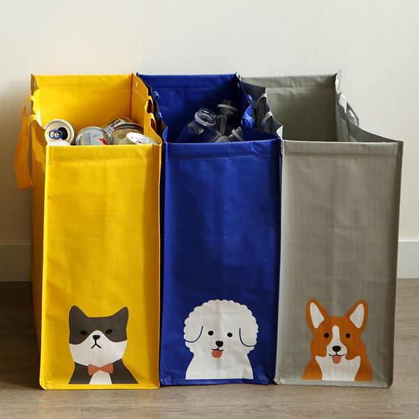 Tarpaulin Bag Set 02 Animal B_3Pieces