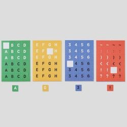 ABC Sticker Pack-01 Crayon