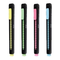 NON-PVC Clic Eraser Black Body(12pcs)