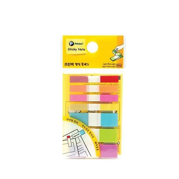 FA4412-7 Pop Up Flags,12mm Wide and 6mm Wide, 7colors, 20pcs 