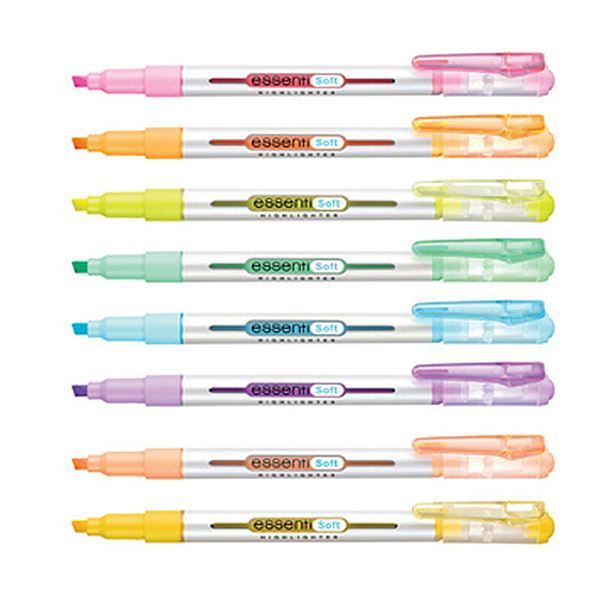 에센티 소프트 형광펜(12개 1세트)