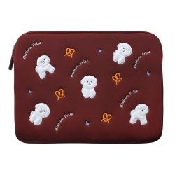 Esther Bunny 13inch Notebook Pouch, Pattern