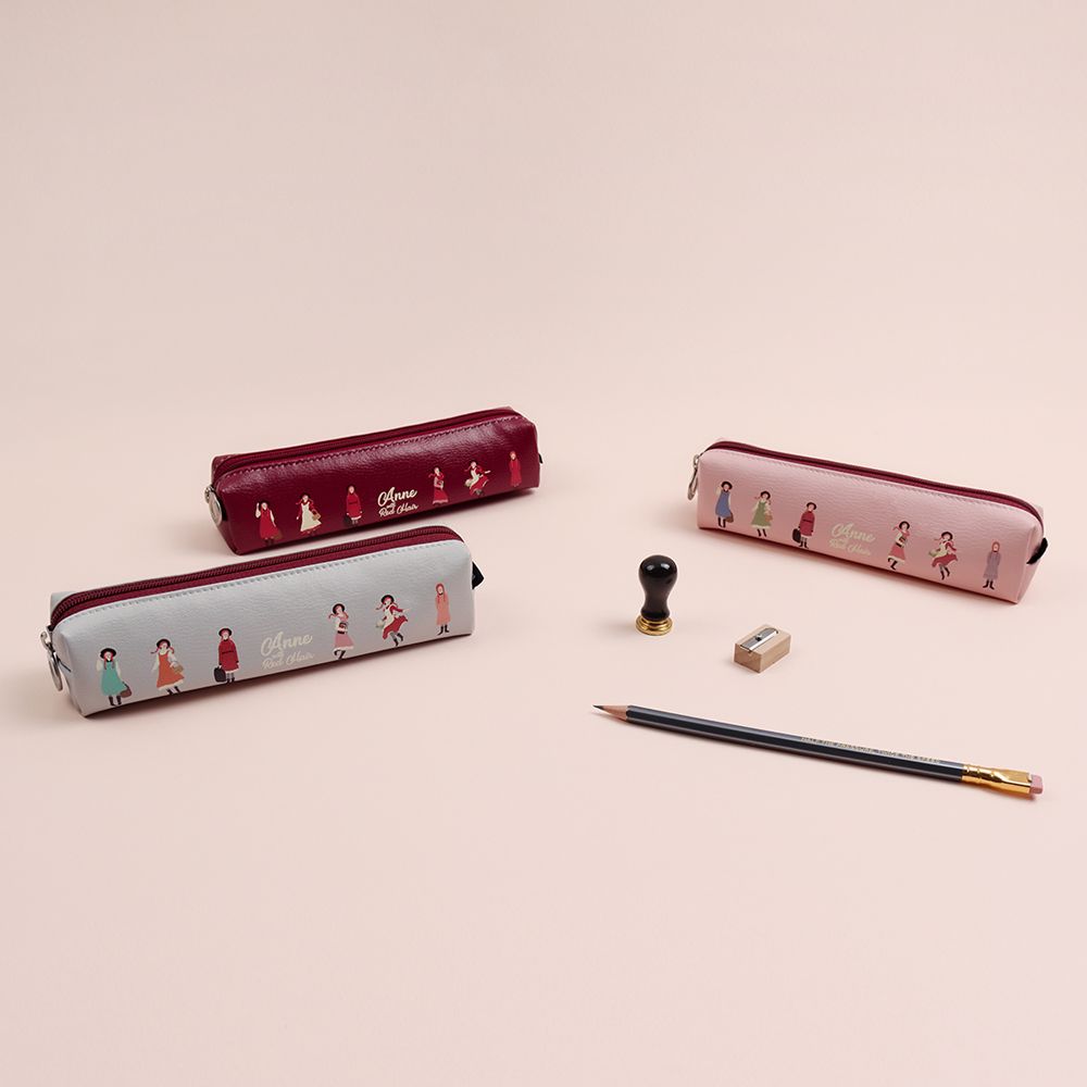 Anne with Red Hair Pencil Pouch 3Colors 