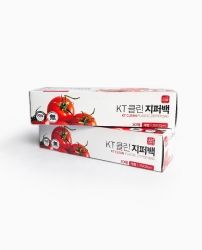 KT clean plastic Zipper Bag 20ea, 180X200mm