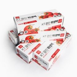 KT Clean Plastic Poly Bag 100ea, 170X250mm