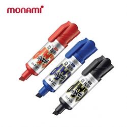 Magic Cap Parmenent Maker Pen, Wide Chisel Nip, 12Pcs