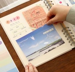My Record My Photo Pocket, Adhesive Type