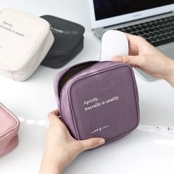Cottony Cable Pouch