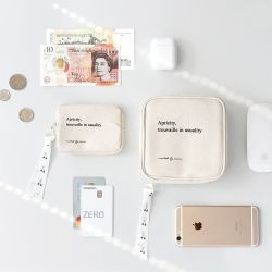 Cottony Cable Pouch