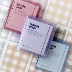 SQUARE DIARY - A6 Wide