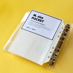 A6 WIDE 6ring - Sticker Pocket M