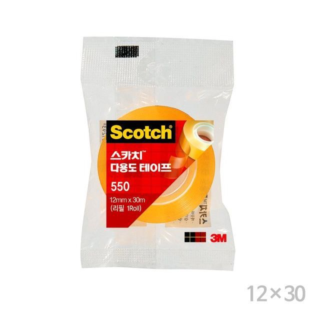 Scotch Magic Tape 550_refill(12mmX30m) _12p