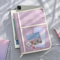 Cottony book pouch