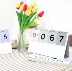 Whiteboard D-Day Calender