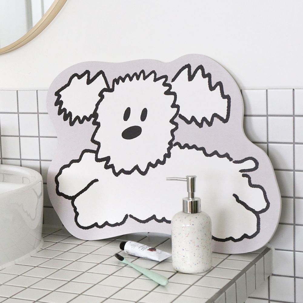 Little PaPer Powder Dry Mat