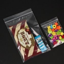 clear zipper bag