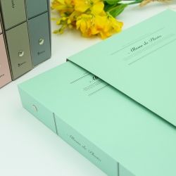 B fancy Binder album (black back ground)