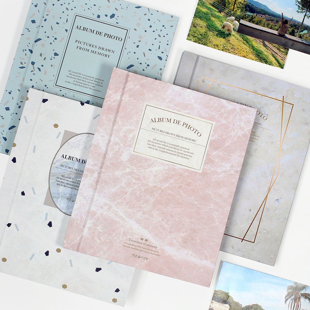 Small Hard Cover Album, Pocket Type