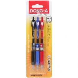U-Knock Ballpoint Pen 0.5mm (3pcs)
