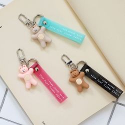 DONATDONAT Bear Strap Key Ring