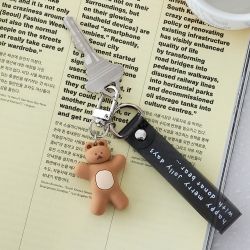 DONATDONAT Bear Strap Key Ring