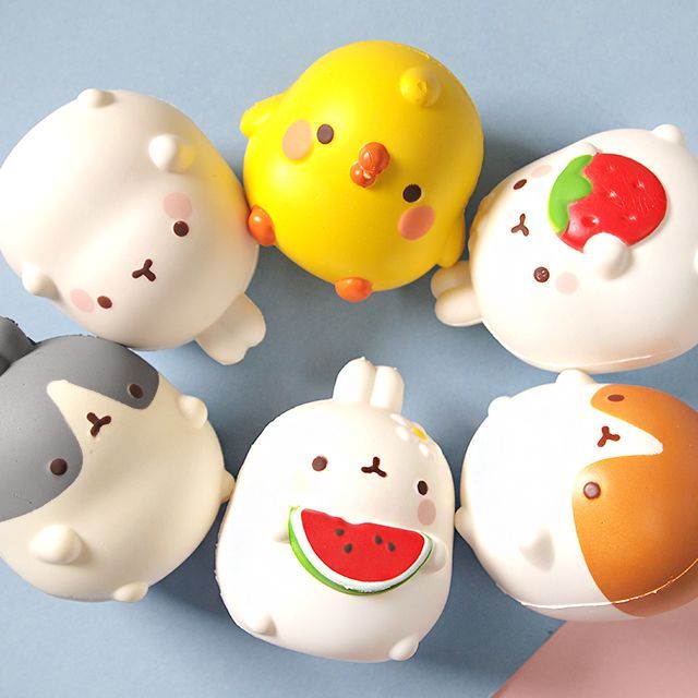 cute molang squishy