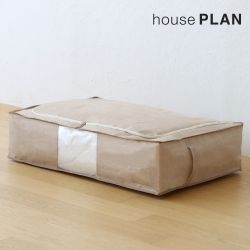 AB Storage Cotton Brown Blanket Organized L